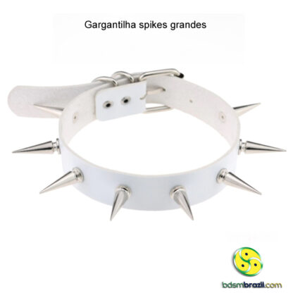 Gargantilha spikes grandes - Image 2