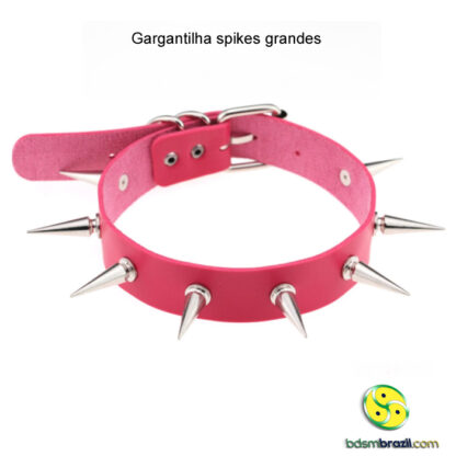 Gargantilha spikes grandes - Image 4