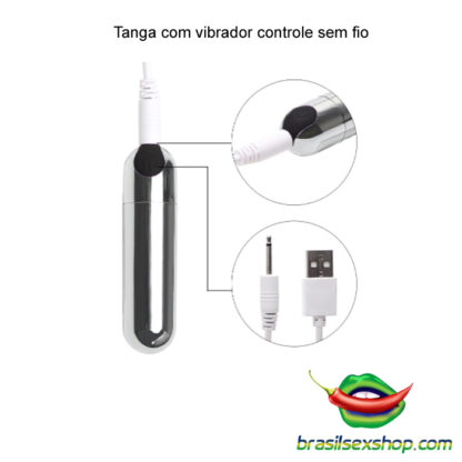 Tanga com vibrador controle sem fio - Image 2