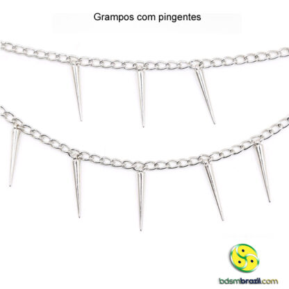 Grampos com pingentes - Image 2