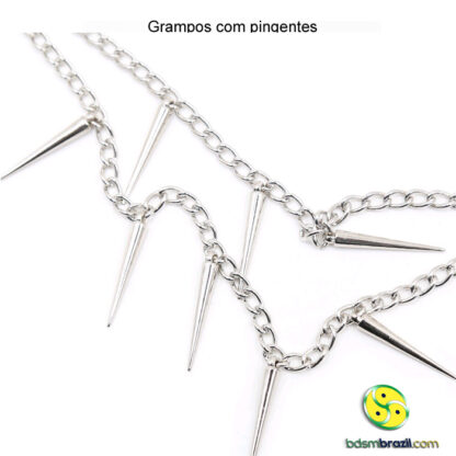 Grampos com pingentes - Image 4