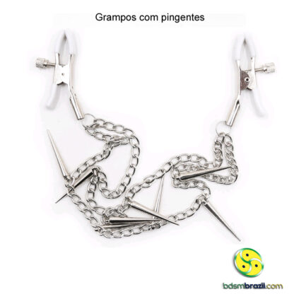 Grampos com pingentes - Image 5