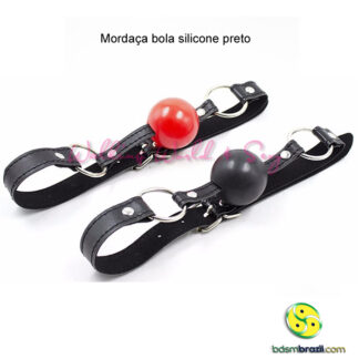 Mordaça bola silicone