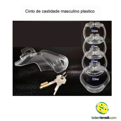 Cinto de castidade masculino plastico - Image 4