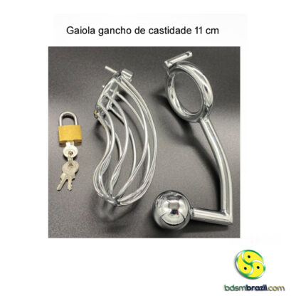 Gaiola gancho de castidade 11 cm - Image 7