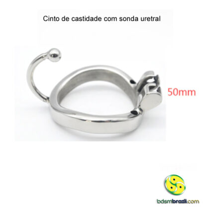 Cinto de castidade com sonda uretral - Image 4