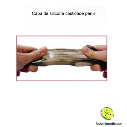 Capa de silicone castidade penis - Image 7