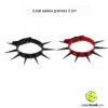 Colar spikes grandes 5 cm