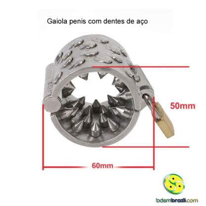 Gaiola penis com dentes de aço - Image 4