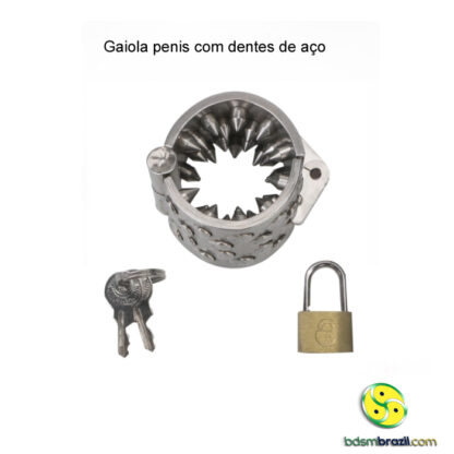 Gaiola penis com dentes de aço - Image 7