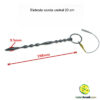 Eletrodo sonda uretral 20 cm
