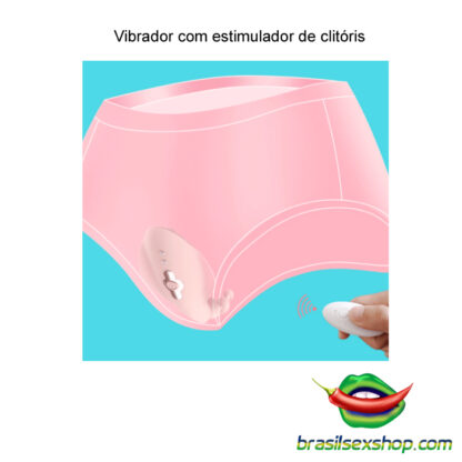 Vibrador com estimulador de clitoris - Image 3