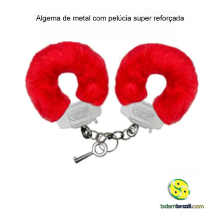 Algema de metal com pelúcia super reforçada - Image 3