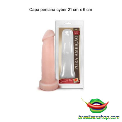 Capa peniana cyber 21 cm x 6 cm