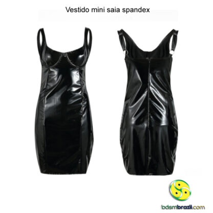 Vestido mini saia spandex - Image 2