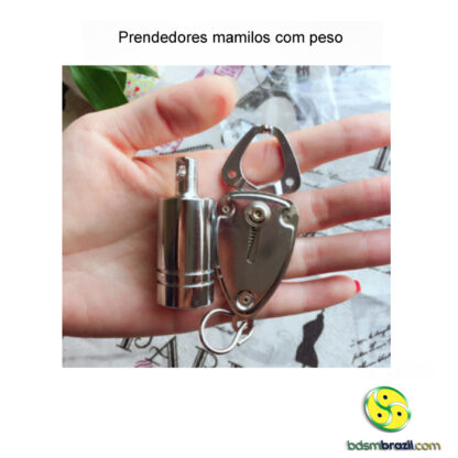 Prendedores mamilos com peso - Image 4