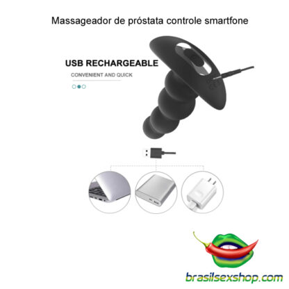 Massageador de próstata controle smartfone - Image 4