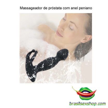 Massageador de próstata com anel peniano - Image 5