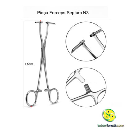 Pinça Forceps Septum N3 - Image 2