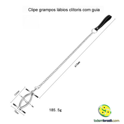 Clipe grampos lábios clítoris com guia - Image 3