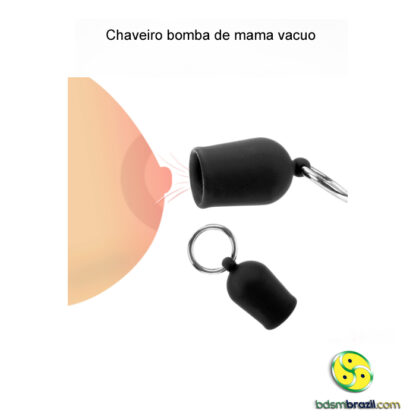 Par de chaveiro bomba de mama vacuo - Image 2