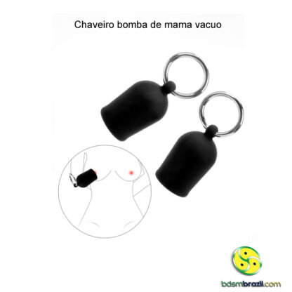 Par de chaveiro bomba de mama vacuo - Image 3