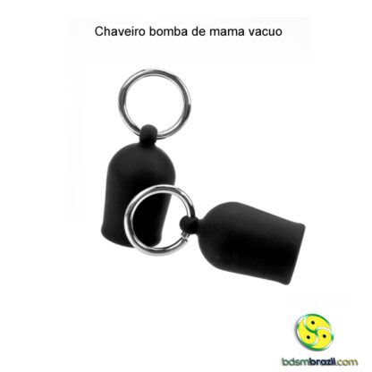 Par de chaveiro bomba de mama vacuo - Image 4