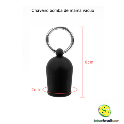 Par de chaveiro bomba de mama vacuo - Image 5