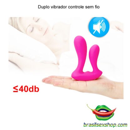 Duplo vibrador controle sem fio - Image 6