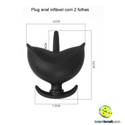 Plug anal inflável com 2 folhas - Image 9