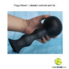 Plug inflavel + vibrador controle sem fio - Imagem 4
