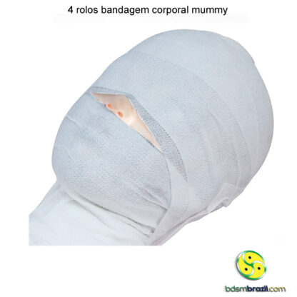 4 rolos bandagem corporal mummy - Image 4