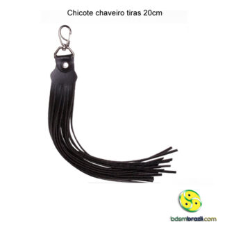 Chicote chaveiro tiras 20cm