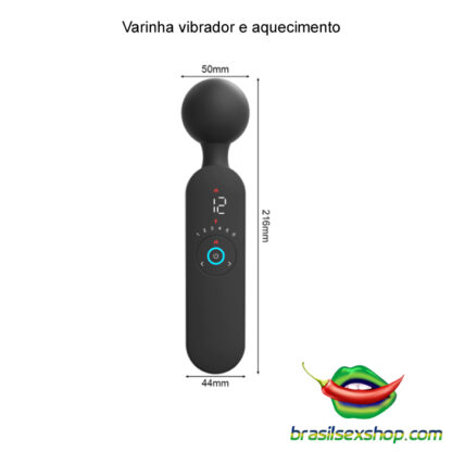 Varinha vibrador e aquecimento - Image 2