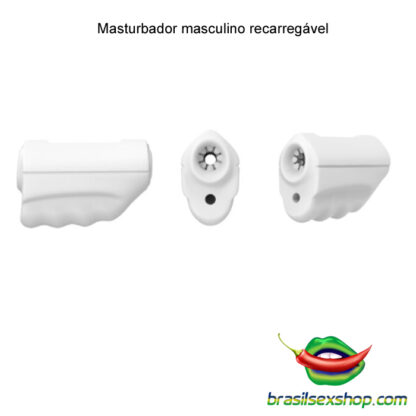 Masturbador masculino recarregável