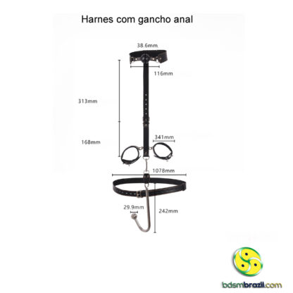 Harnes com gancho anal - Image 3