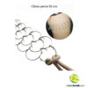 Cilicio perna 50 cm - Imagem 2