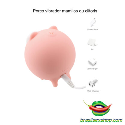 Porco vibrador mamilos ou clitoris - Image 6