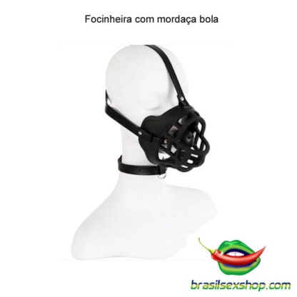 Focinheira com mordaça bola - Image 3