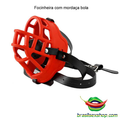 Focinheira com mordaça bola - Image 8