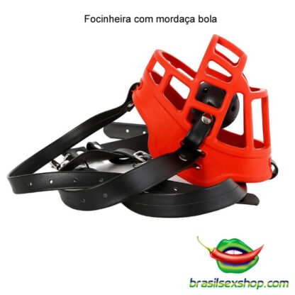 Focinheira com mordaça bola - Image 10