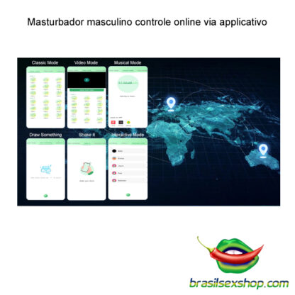 Masturbador masculino controle online via applicativo - Image 2