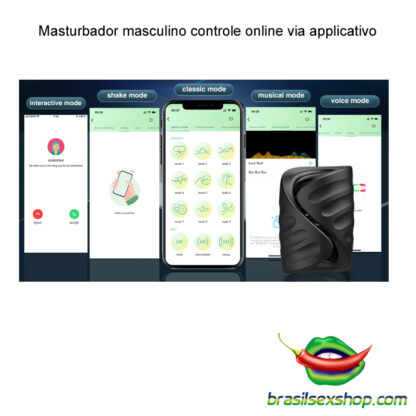 Masturbador masculino controle online via applicativo - Image 3