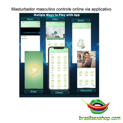 Masturbador masculino controle online via applicativo - Image 5