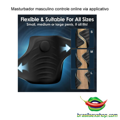 Masturbador masculino controle online via applicativo - Image 8