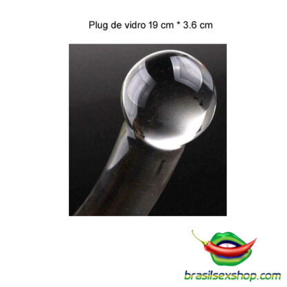 Plug de vidro 19 cm * 3.6 cm - Image 4