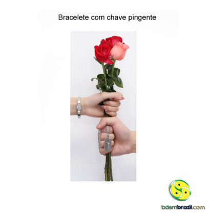 Bracelete com chave pingente - Image 3