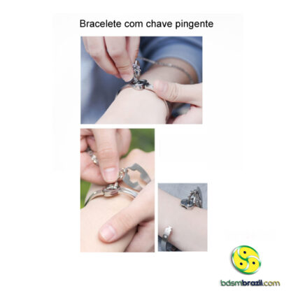 Bracelete com chave pingente - Image 9