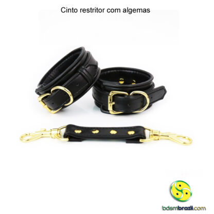 Cinto restritor com algemas