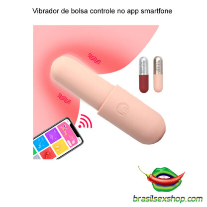 Vibrador de bolsa controle no app smartfone - Image 2